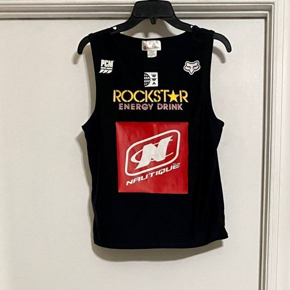 Coolies Tops Vintagecoolies Rockstar Energy Drink Black Party